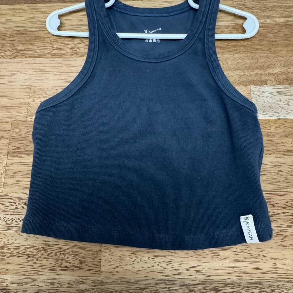 Kaveah Girls Crop Top - Ribbed 10/12
